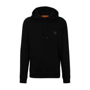 BOSS Wetalk Logo Patch Black Hoodie