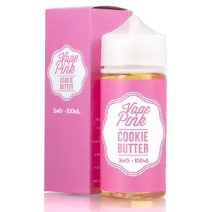 Cookie Butter by Vape Pink E-Liquid 100ml