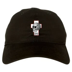 Cross And Skull Chest Mens Dad Hat