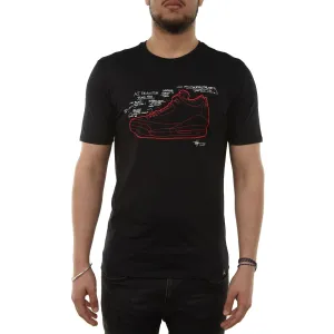 Jordan Retro 3 Sketch T-shirt Mens Style : Ao8937