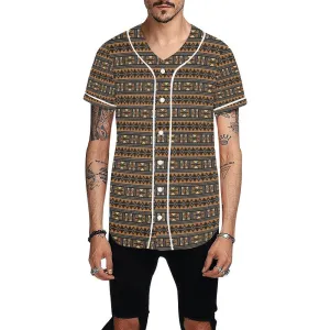 Mens Dashiki Baseball Shirt