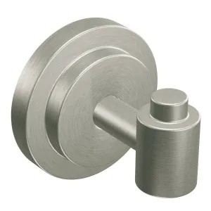 MOEN Iso brushed nickel single robe hook