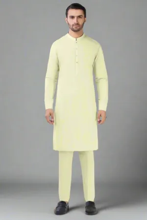 Off White Kurta Pajama For Men