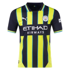 Puma Manchester City Away Jersey 24/25 (New Navy/Yellow Glow)