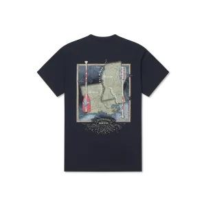 River Route Collection Tee - Louisiana & Mississippi