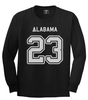 Sport Style Alabama 23 Team State Jersey Long Sleeve T-Shirt