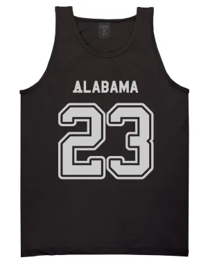 Sport Style Alabama 23 Team State Jersey Mens Tank Top