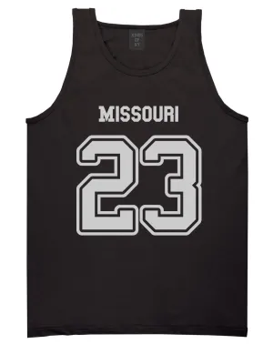 Sport Style Missouri 23 Team State Jersey Mens Tank Top